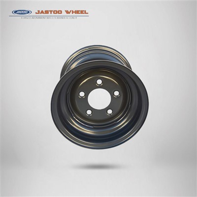 JASTOO Niedrogie ciemnoszare stalowe koła samochodowe 10x8,5 cala